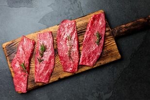 The basis of a protein diet is dietary meat