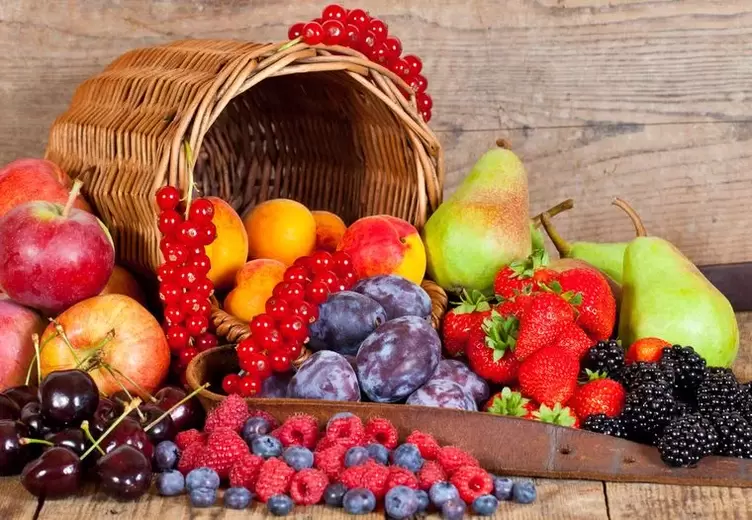 fruits and berries for the egg diet