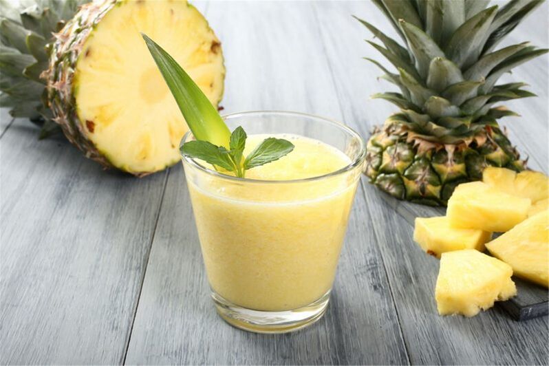 pineapple slimming smoothie