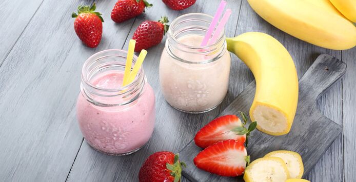 Strawberry banana smoothie can help you slim down